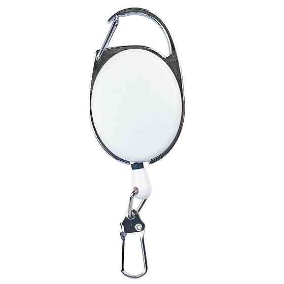 Брелок ретрактор SEVEN TBC-102 White Київ