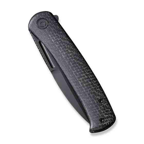 Ніж складаний туристичний Civivi Caetus Flipper, (8.8 см) Damascus / Carbon Fiber Київ