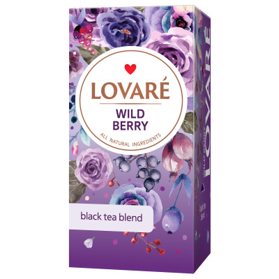 Чай Lovare "Wild berry" 24х2 г (lv.72731) Винница - изображение 1