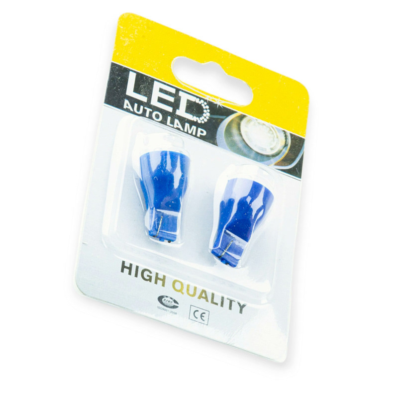 Автолампа БЦ 12-5 синя T15-5-діодів світлодіодна Мукачево - фото 1