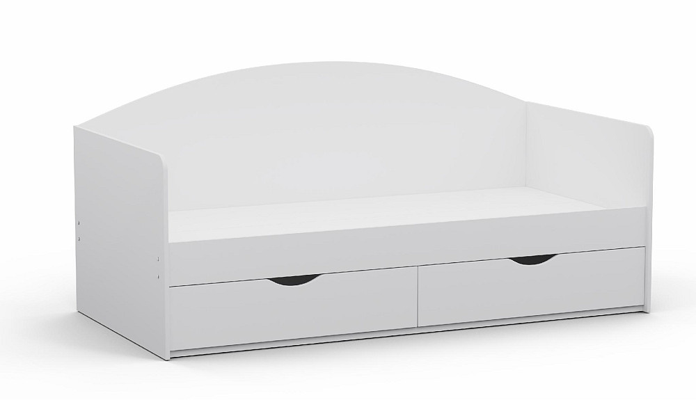 Кровать односпальная L-5, Белый, 1932х950х900 Львов - изображение 1