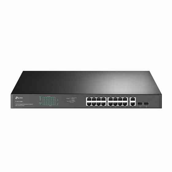Комутатор TP-Link TL-SG1218MP (16xGE PoE+, 2xGE, 2xGE/SFP, PoE Max 250W) Харків