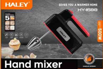Миксер ручной электрический 500W HY-1688 для выпечки и десертов, кухонный миксер для взбивания крема без комков Одесса