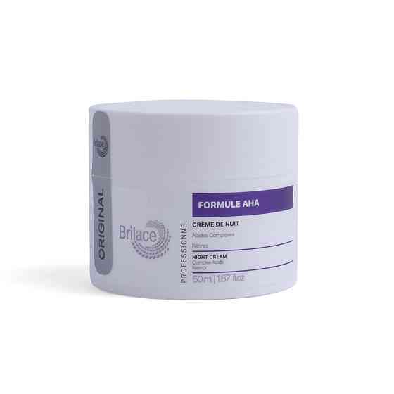 Нічний крем AHA - Formula Night Cream Brilace, 50 мл Дніпро