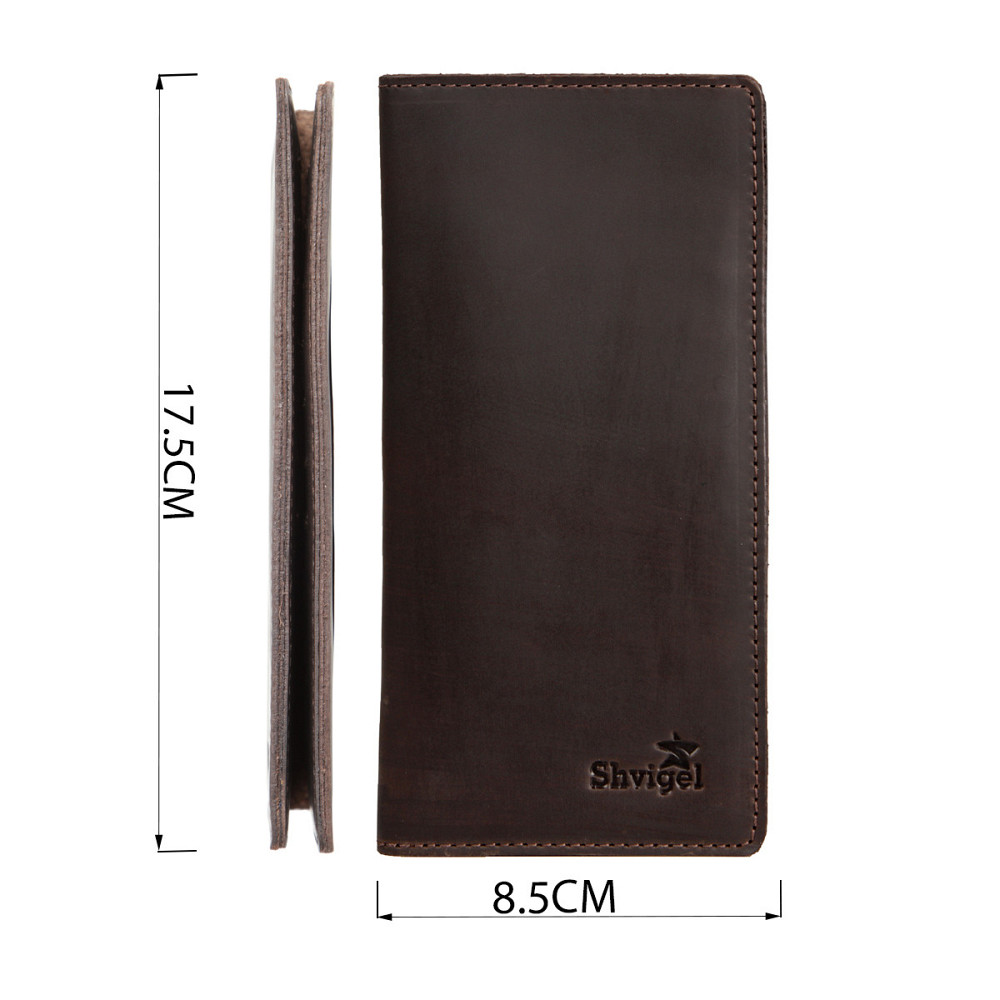 Гаманець SHVIGEL 13789 Коричневий Київ - фото 4