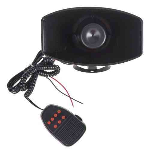 Сирена поліцейська CA-90105, 50W, 7 тонів, з мікрофоном Харків