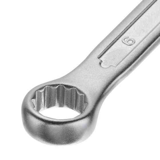 Ключ комбинированный, 9 мм, Cr-V, покрытие: сатин-хром, DIN3113, STORM INTERTOOL XT-1009 Киев