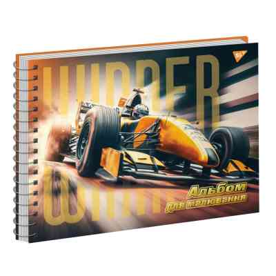 Альбом для малювання Yes А4 40 Спіраль Racing (130575) Вінниця