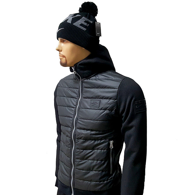 Мужская демисезонная ветровка на меху Nike tech fleece ,оригинал Киев - изображение 5