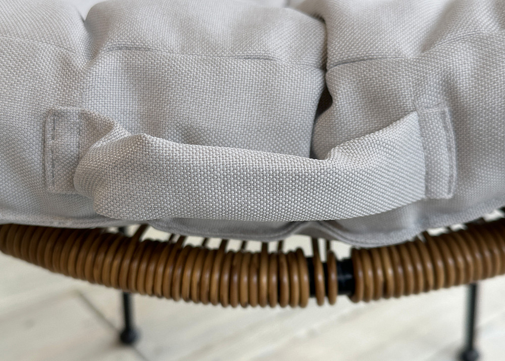 Подушка для стільців (50x50х8 см) Decorator Sawana колір світло-сірий 84-142 Київ - фото 7