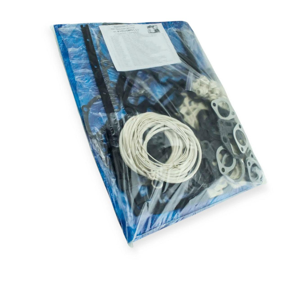 Прокладка повний комплект камаз е-2 (синій блістер) без сальників двигуна Мукачево - фото 1