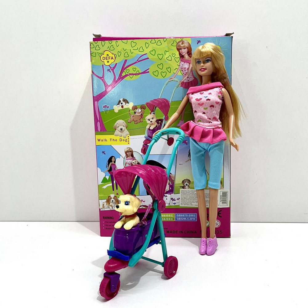 Лялька Defa з собачкою та коляскою 29 см (8205) Чернигов - изображение 4