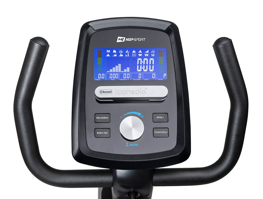 Горизонтальный велотренажер Hop-Sport HS-070L Helix красный iConsole+ Киев - изображение 7