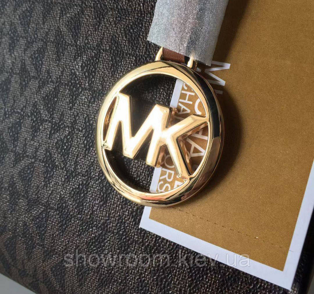 Жіноча сумка на плече Michael Kors Mercer brown LUX Київ - фото 8