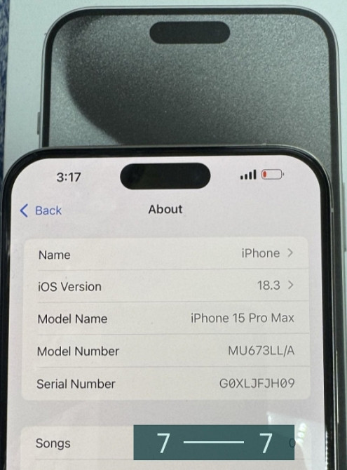 Айфон iPhone 15 Pro Max 256Gb. White Blue Titanium Киев - изображение 1