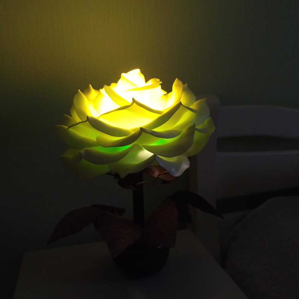 Світильник-нічник "Ванильна троянда" Дніпро - фото 3