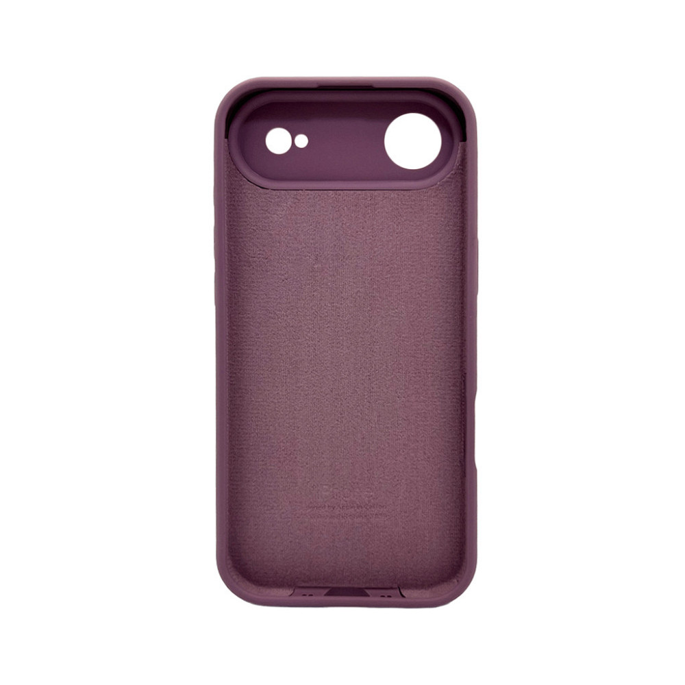 Чохол для смартфона Silicone Full Case AA Camera Protect for Apple iPhone 17 Air 36,Blackcurrant Київ - фото 3