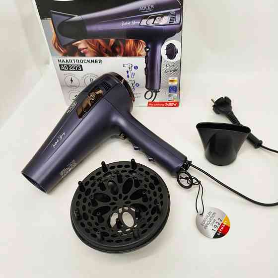 Мощный фен для быстрой укладки волос, Фен для укладки волос салонный с ионизацией PW-86 Львов