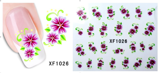 Наклейки для ногтей XF1026 Киев