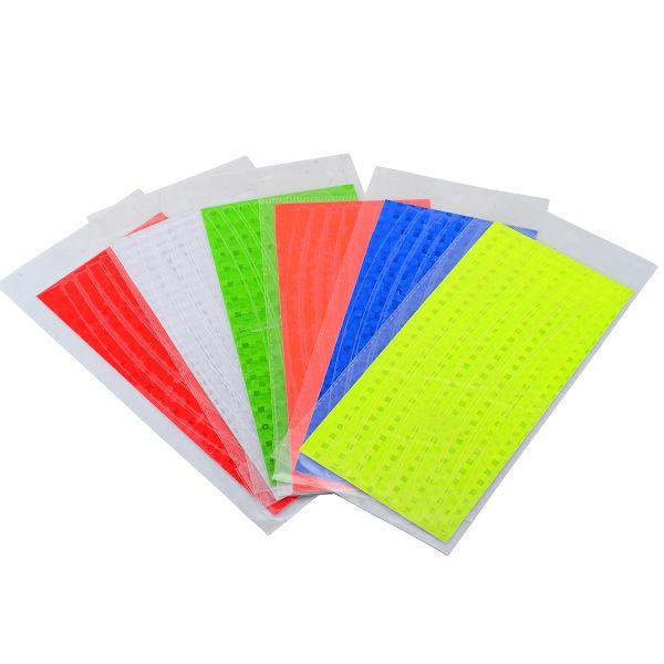 Светоотражающие наклейки на колесо велосипеда Feel Fit оранжевые Бровары - изображение 5