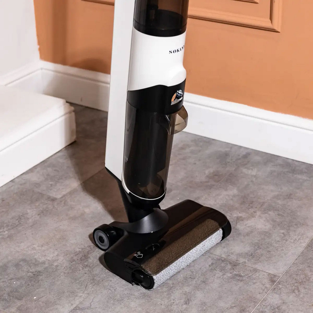 Sokany Вертикальний пилосос миючий 175 Вт Sokany акумуляторний для сухого та вологого прибиранн Коломия - фото 8