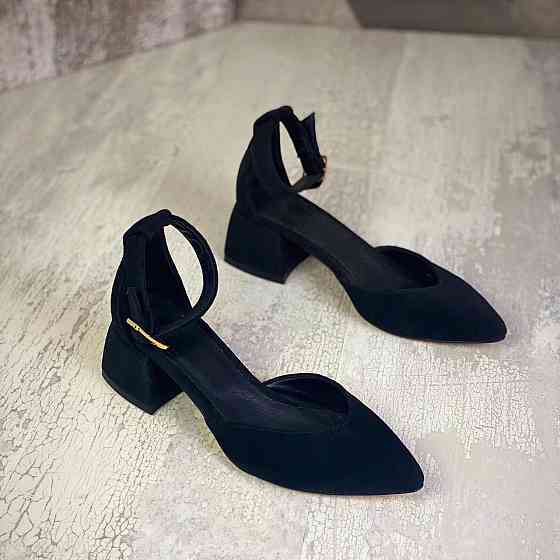 Ando-Borteggi Босоніжки жіночі Ando-Borteggi БСЖ/57 чорні (літо, замша натуральна) (4608) 37 Коломия