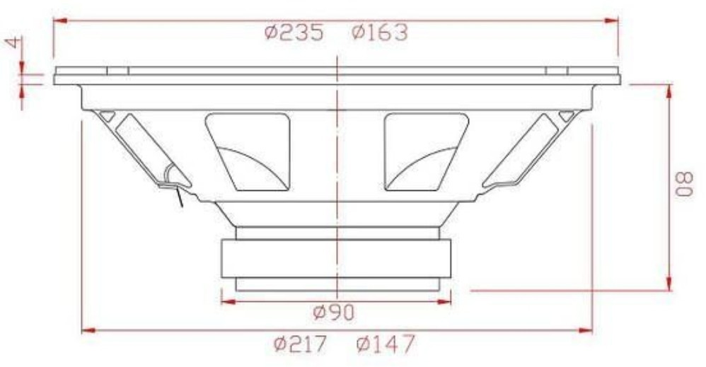 Нова широкосмугова акустика 6x9 овали URAL Molot 69. Харьков - изображение 1