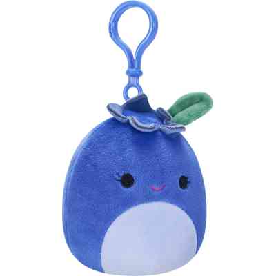 Мягкая игрушка Squishmallows на клипсе – Черника Блуби 9 см (SQCP00147) Винница