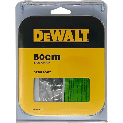 Ланцюг DeWALT 3/8", 1.3 мм, 68 ланок, довжина ланцюга 20"/50 см (DT20690) Вінниця - фото 1