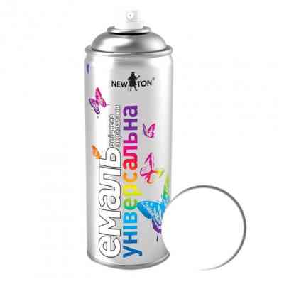 Аерозольна фарба для автомобіля New Ton універсальна 9003 сн.білий, 400 мл (235) Вінниця