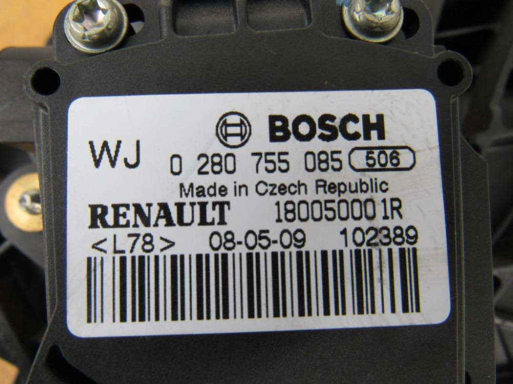 Педаль газу Renault Laguna III 2007-2015 Ковель - фото 2