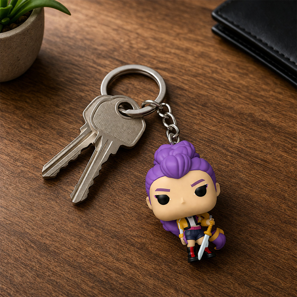 Ігрова фігурка на кліпсі Funko POP! серії Кейпоп-мисливиці на демонів - Румі Днепр - изображение 6