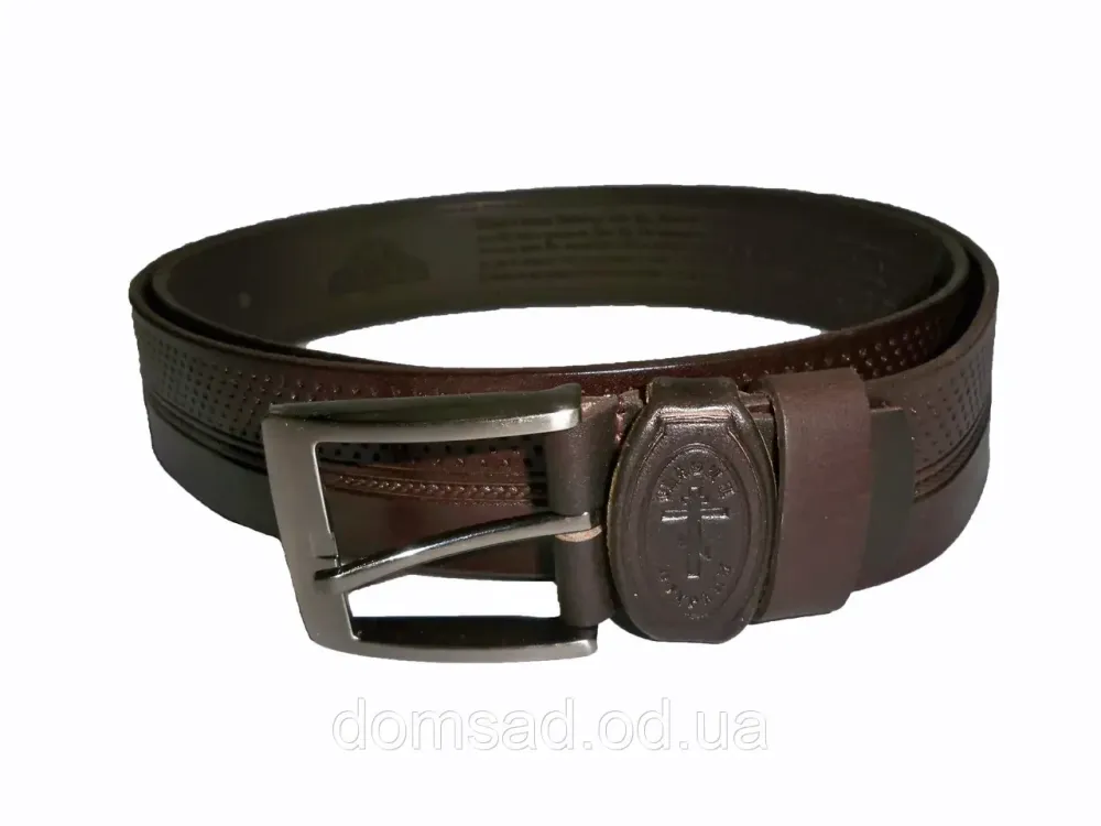 Шкіряний ремень з молитвами всередині 40х Одеса - фото 1