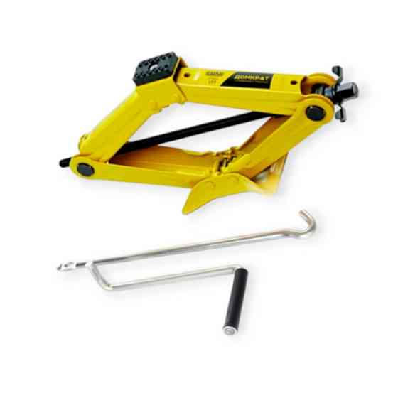 Домкрат ромбовий 2 т, 115-395 мм, гумова опора Мукачево