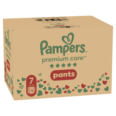 Підгузки Pampers Premium Care Pants Трусики Розмір 7 (15+ кг) 80 шт. (8700216338981) Вінниця - фото 2