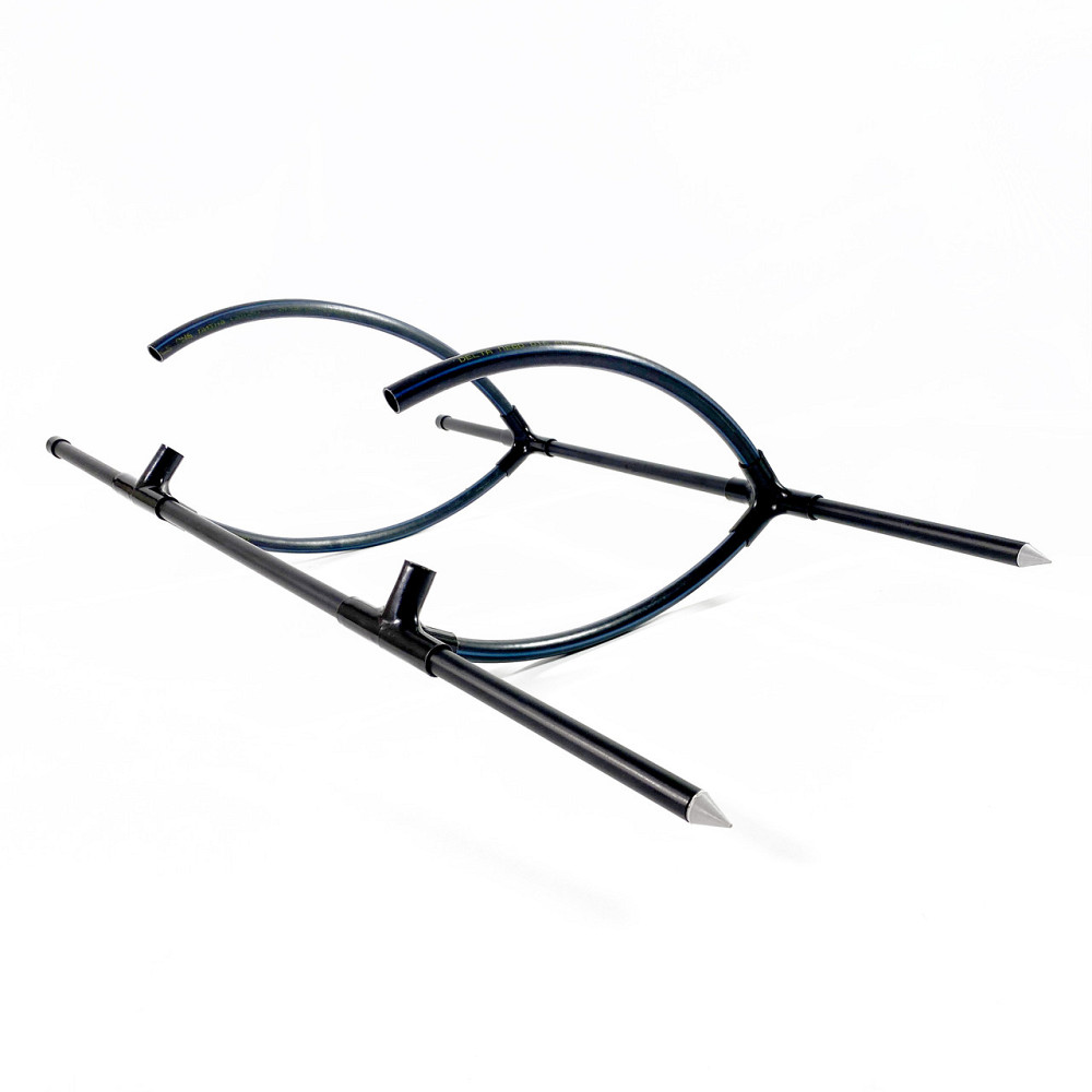 Опора для квітів та рослин Pinta Black. Підпірка для квітів на дачі. Кільцева опора для троянд Бориспіль - фото 5