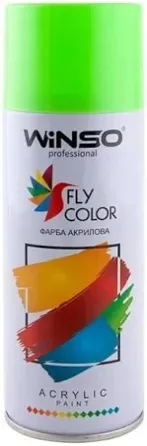 Флуоресцентна фарба WINSO Spray 450 мл – Яскраво-зелений колір для максимального ефекту Ковель