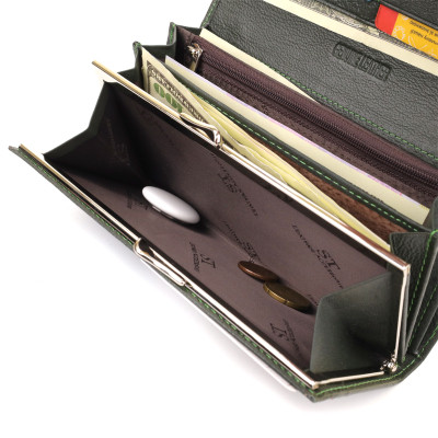 Кошелек ST Leather Зеленый (22744) Винница - изображение 7