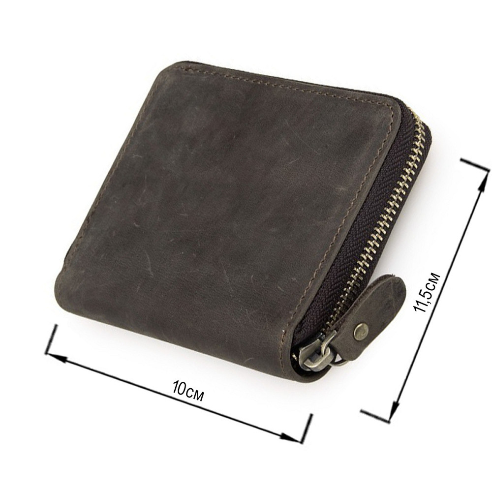 Гаманець чоловічий Коричневий (Vintage) Київ - фото 7