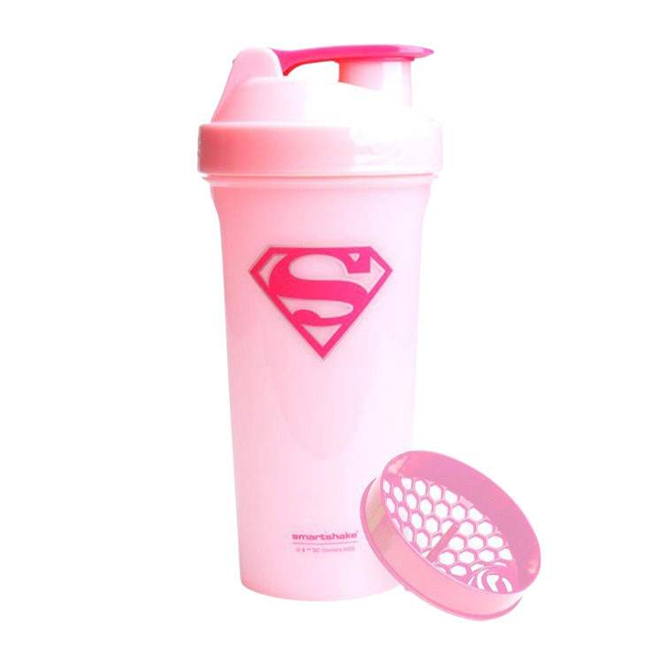 Шейкер спортивний SmartShake Lite 800ml DC Supergirl Кам'янське - фото 2
