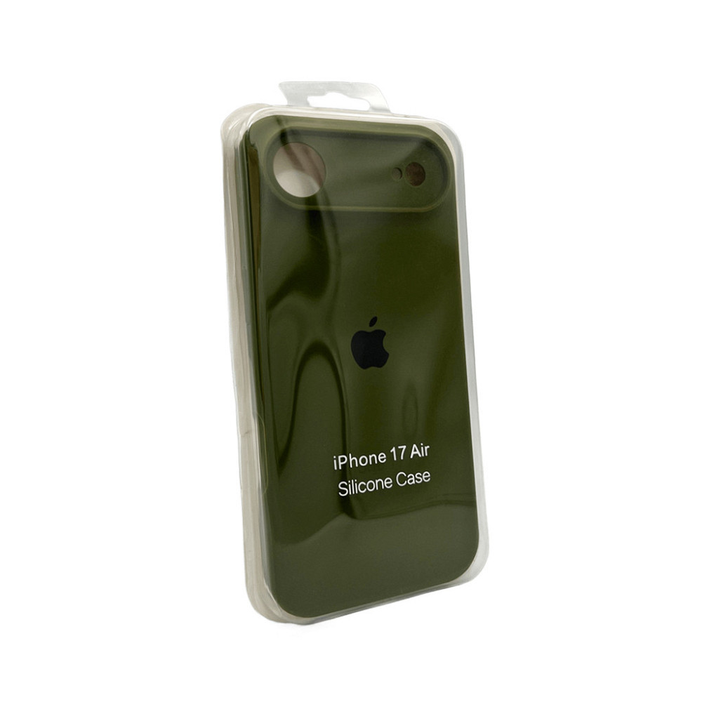 Чохол для смартфона Silicone Full Case AA Camera Protect for Apple iPhone 17 Air 29,Army Green Київ - фото 2