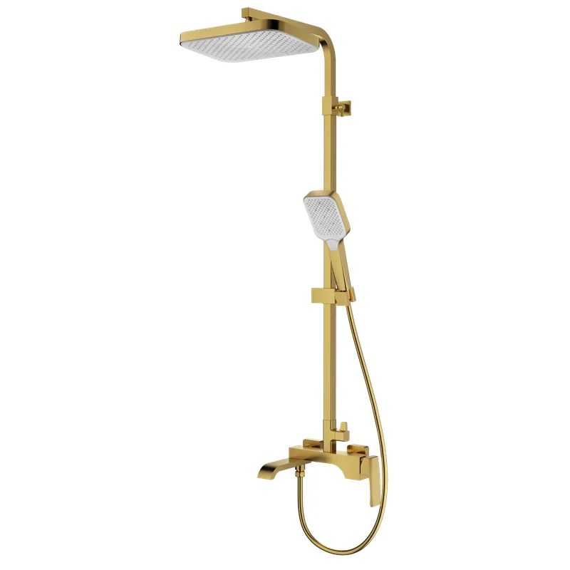 Душова колона зі змішувачем KOER KB-56037-12 3 функції (Колір матове золото) (KR6003)   ( 26390 ) Харків - фото 1