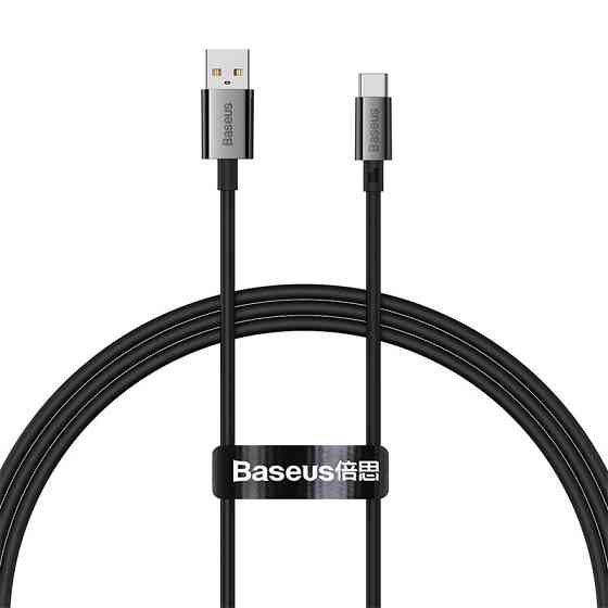 Кабель Baseus Superior Series Fast Charging Data Cable USB to Type-C 100W 1m Cluster Black Одесса