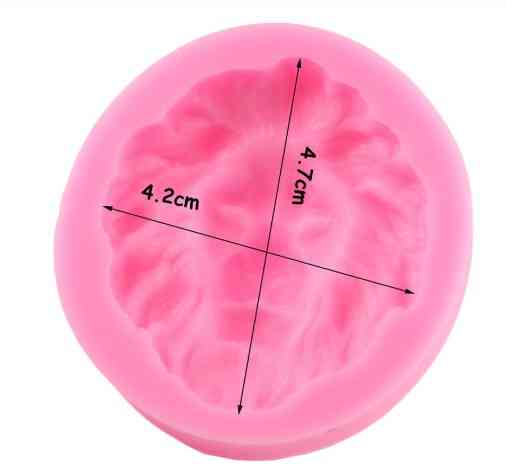 Молд силиконовый Лев 42 на 47 мм розовый Киев