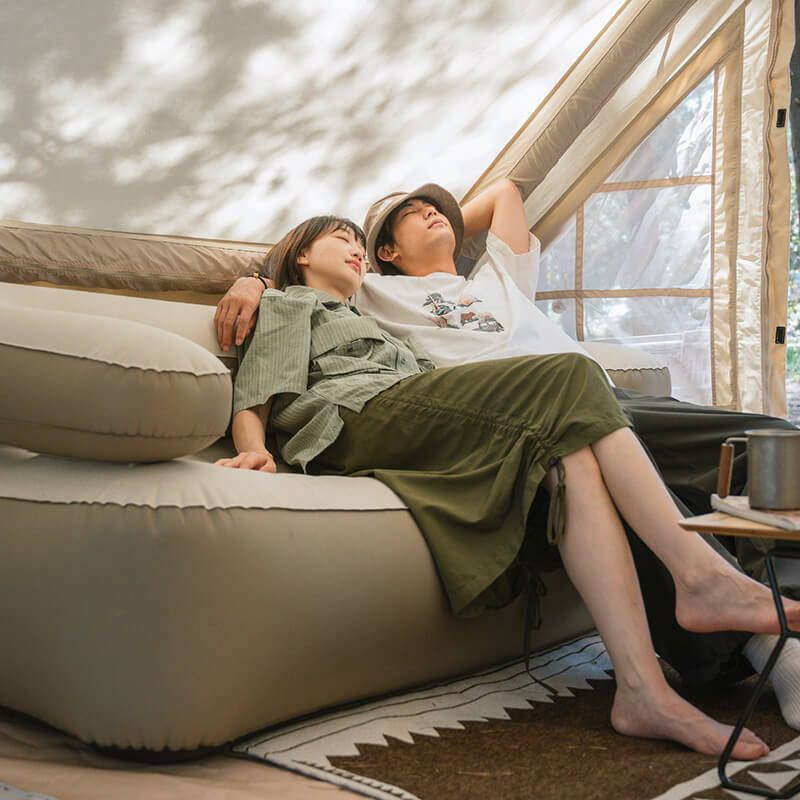 Диван, матрас надувний двомісний Naturehike NH22FCD07, надлегкий, 165x95x65 см, зі зйомною спинкою Київ - фото 8