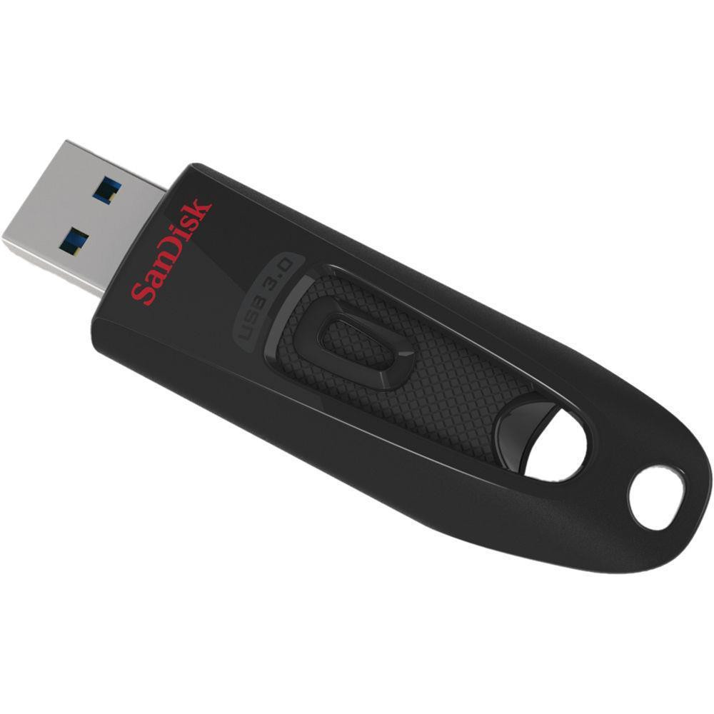 Флеш-накопичувач SanDisk USB 3.0 Ultra 256Gb (130Mb/s) Black Киев - изображение 1