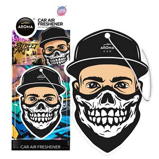 Ароматизатор Aroma Car Cellulose STREET ART - Jaw сухий Київ