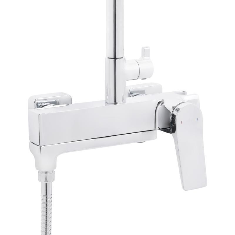 Душова система універсальна Qtap Nando на три споживачі (з виливом) QTNAN111CRM48653 Chrome Київ - фото 4