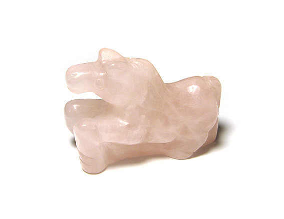 Фігурка Кінь із рожевого кварцу Київ - фото 1