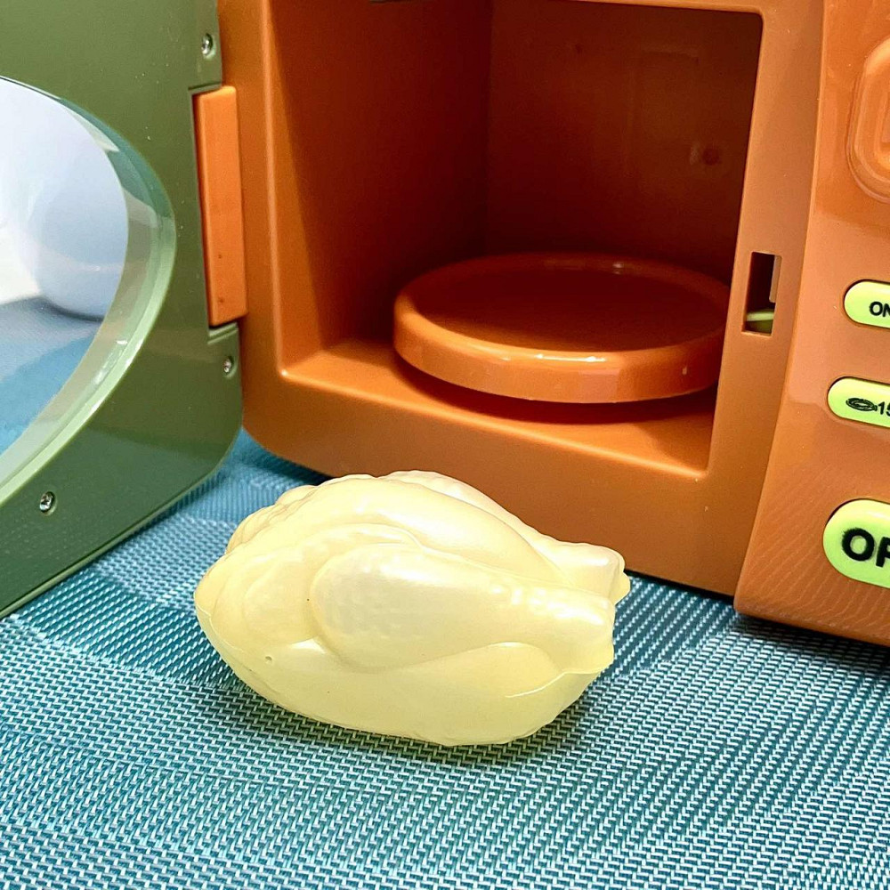 Мікрохвильова піч іграшкова з куркою підсвічування звук (XG2-9) Чернігів - фото 7